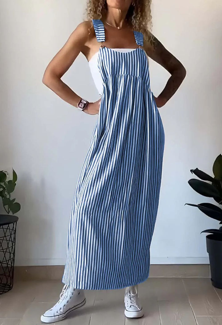 Alice™ | Striped Jumpsuit Dress