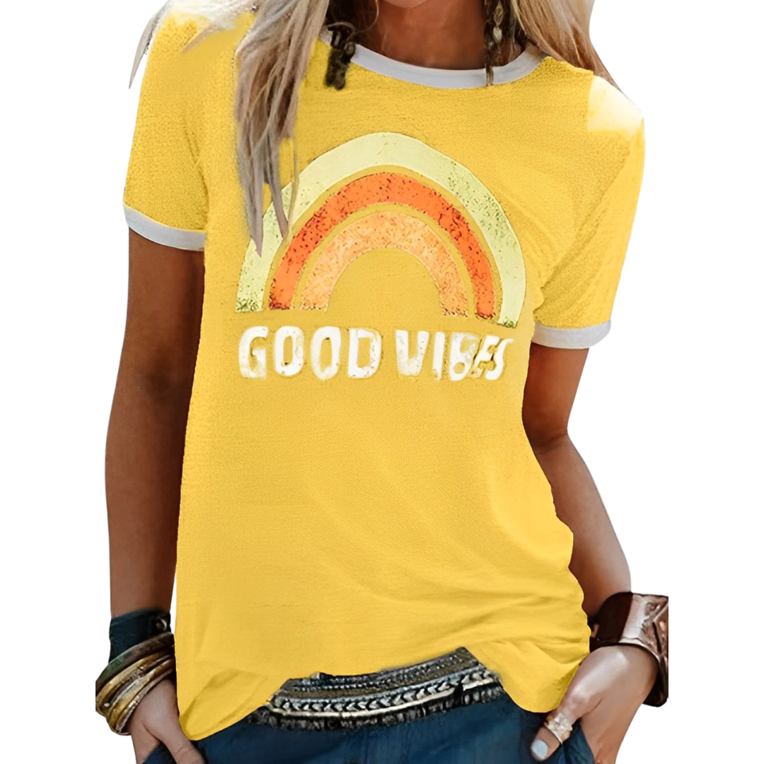 Scarlet | Good Vibes Shirt