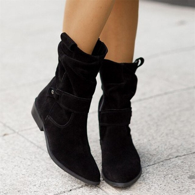 Freya | Low Spring Boots