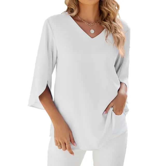 Robyn | V-Neck Blouse