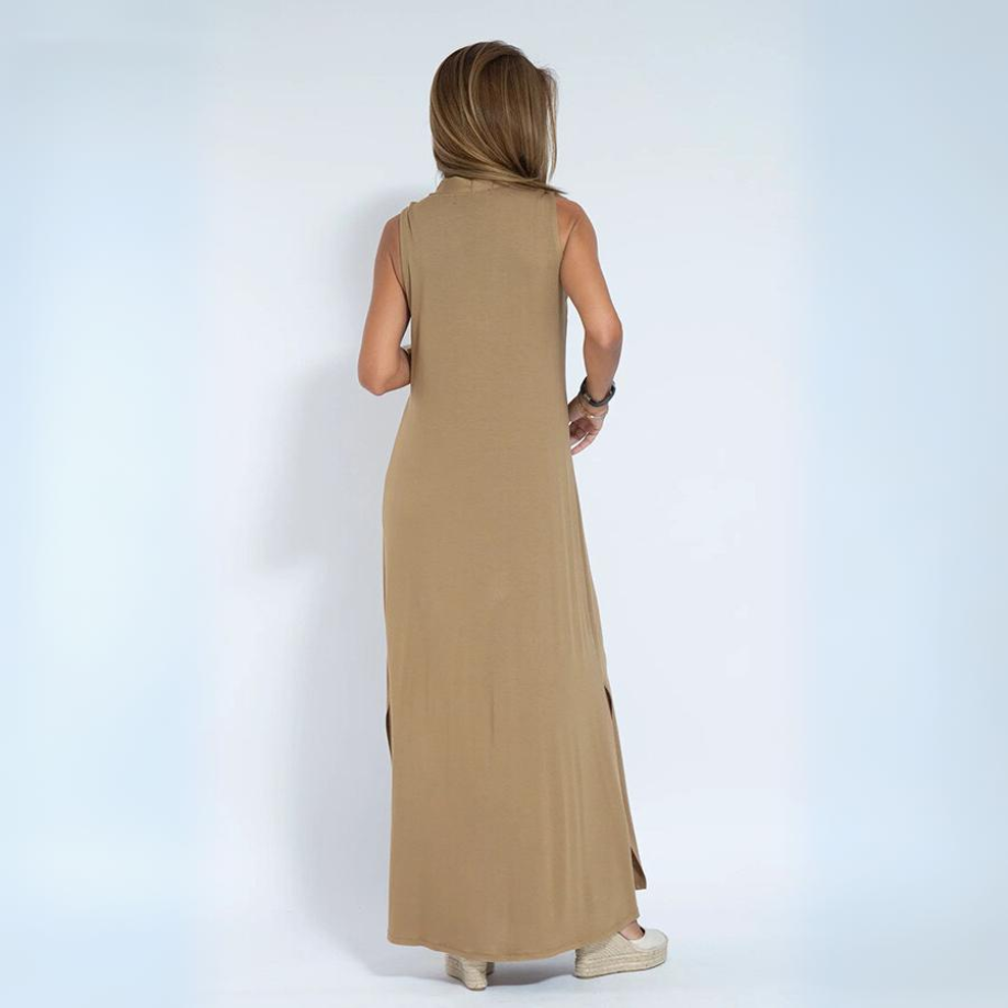 Sole® | Elegant Summer Dress + Free Shoulder Wrap